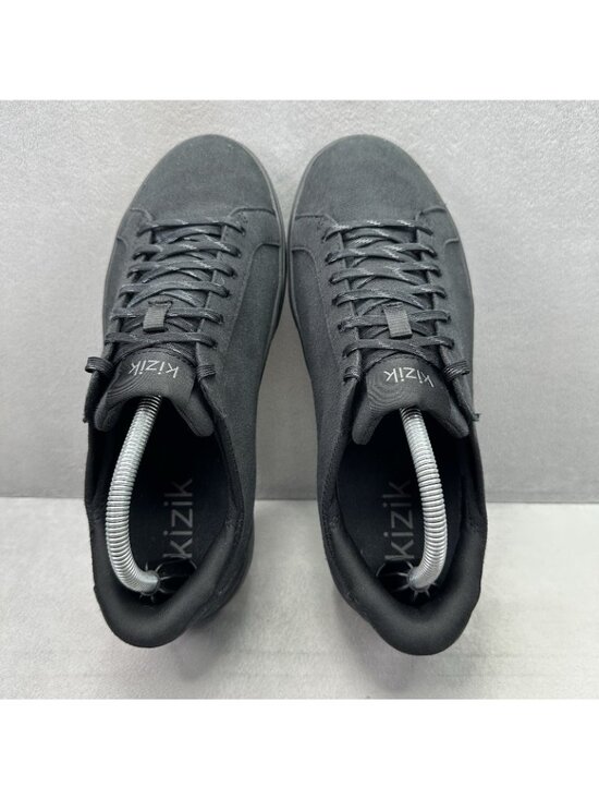 Kizik Irvine Mens Size 9 Shoes Blackout Canvas Hands Free Slip-On Sneakers
